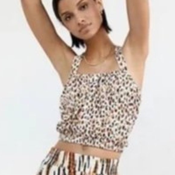 Brand New Daily Practice by Anthropologie 2-Piece Smocked Lounge Set - Picture 9 of 13